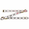 Apex Apex Lufkin 182-966n Red End Two Way Ruler; 0.63 in. x 6 Ft; Wood; Red-White 182-966n
